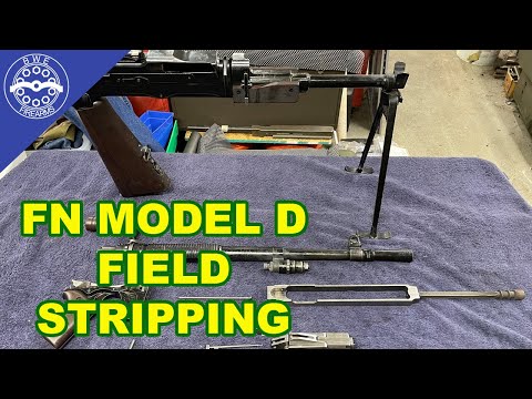 Field Stripping The FN Model D.