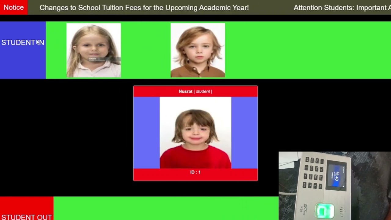 ZKTeco Device Integration with Website: Real-time Data Sync, MySQL Database Setup, and Fingerprint