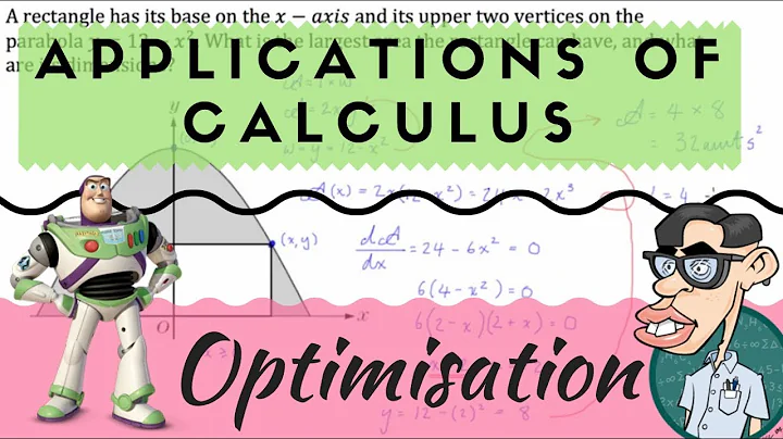 Calculus & Optimisation - Largest Area of a Rectangle Inscribed by a Parabola