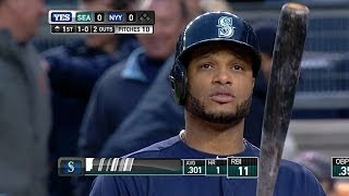Cano strikes out in return to Yankee Stadium