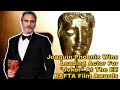 Joaquin Phoenix wins the BAFTA award for Leading Actor and delivers a powerful speech / #JokerMovie