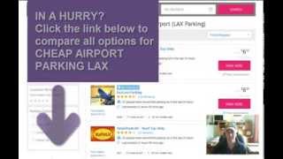 How to Get Cheap Parking at LAX Airport ✈️🚘 Long Term Parking Best Deals at LAX [2019 UPDATE]