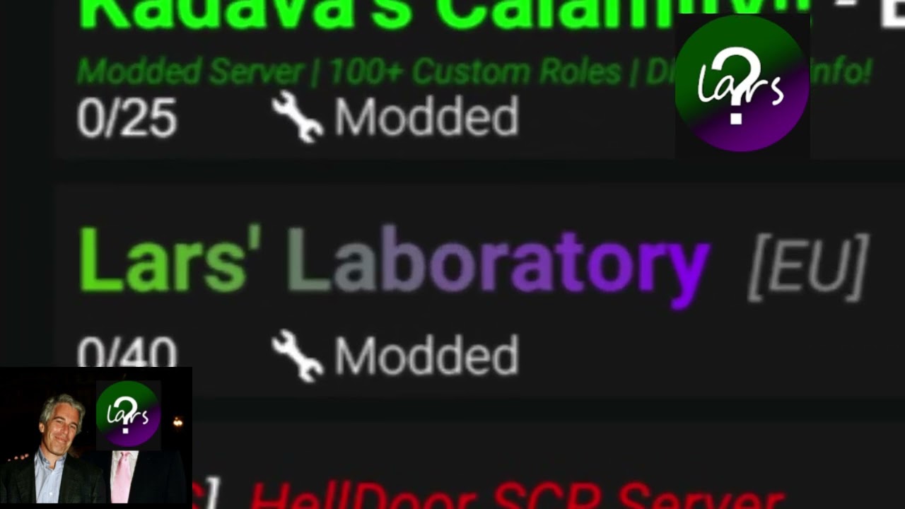 PLAY ON LARS' LABORATORY IN SCP:SL