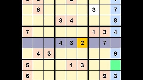 How to Solve Washington Times Sudoku Difficult November 23, 2022