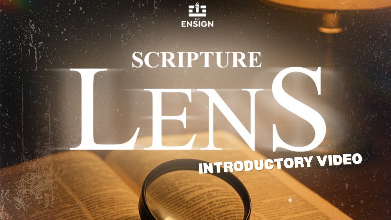 SCRIPTURE LENS - Personal Bible Course: Introductory Video
