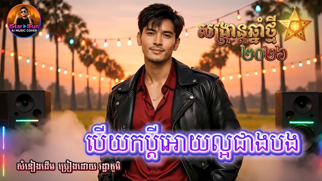 🔥រាំលេងចូលឆ្នាំ▶️| បើយកប្តីអោយល្អជាងបង | AI Music Video | IStar IFun | សួស្តីឆ្នាំថ្មី