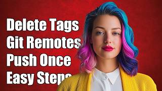 Delete multiple git remote tags and push once
