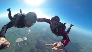 Skydive VR 4k 360 video Skydive Hoogeveen RAW video
