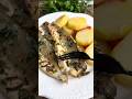 Recipe in comments #healthyfood #easyrecipe #easydinner #fish #bakedfish #homemade #food #onepanfood