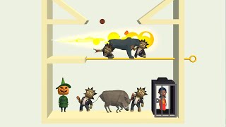 Pin Rescue - Pull the pin game All New Levels Gameplay ( Levels 1942 - 1969 ) screenshot 2