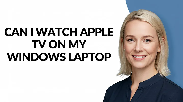 Can I Watch Apple Tv on My Windows Laptop - Julia'sTutorials