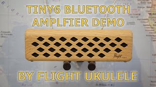 Flight Ukuleles Tiny6 Bluetooth Amplifier Demo