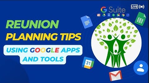 How to use Google Slides to Create Family Reunion Presentations