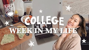 college week in my life ✰ classes, cooking & studying (UBC) | Itsyvn
