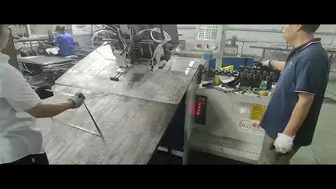 2D CNC Big Square Wire Bending Machine with Butt Welding