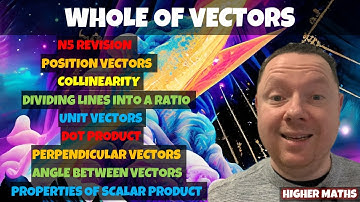 The Whole Of VECTORS | Higher Maths