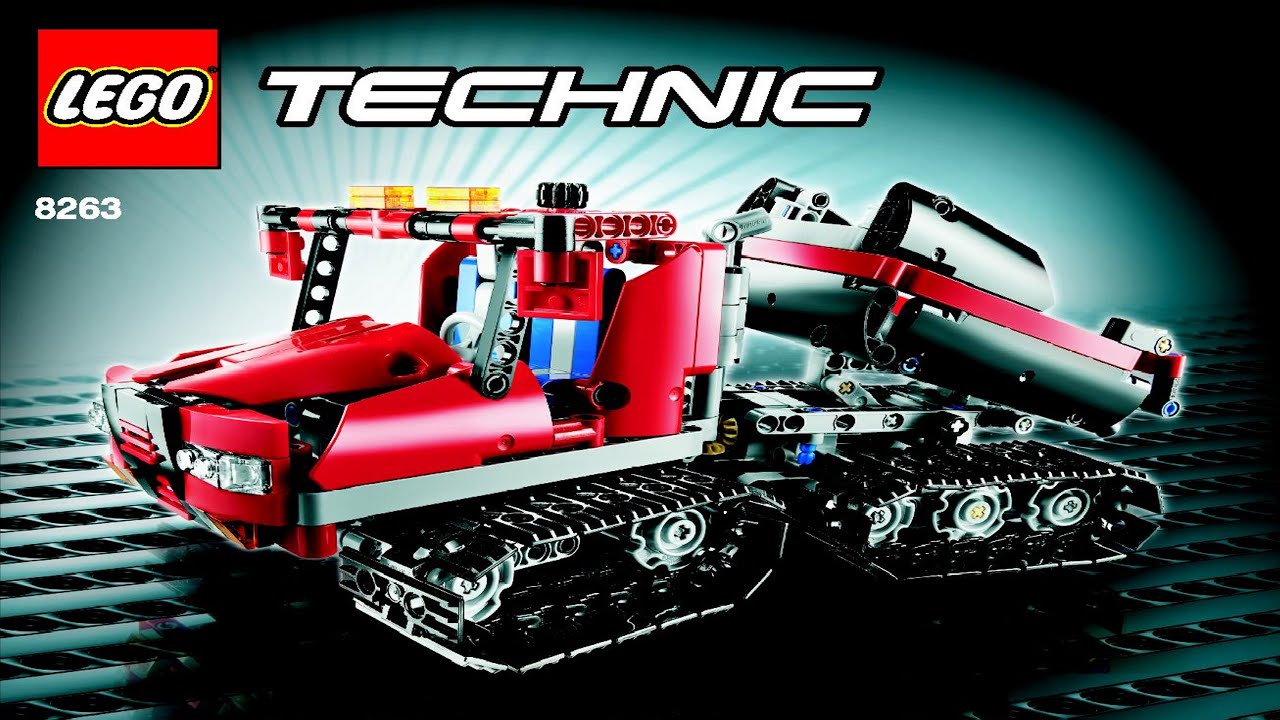 LEGO instructions - Technic - 8263 - Snow Groomer (Model B) - YouTube