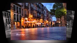 Cae la noche en Avilés