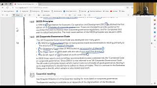 ACCA Business and Technology - Chapter 8 Corporate governance and social Responsibility