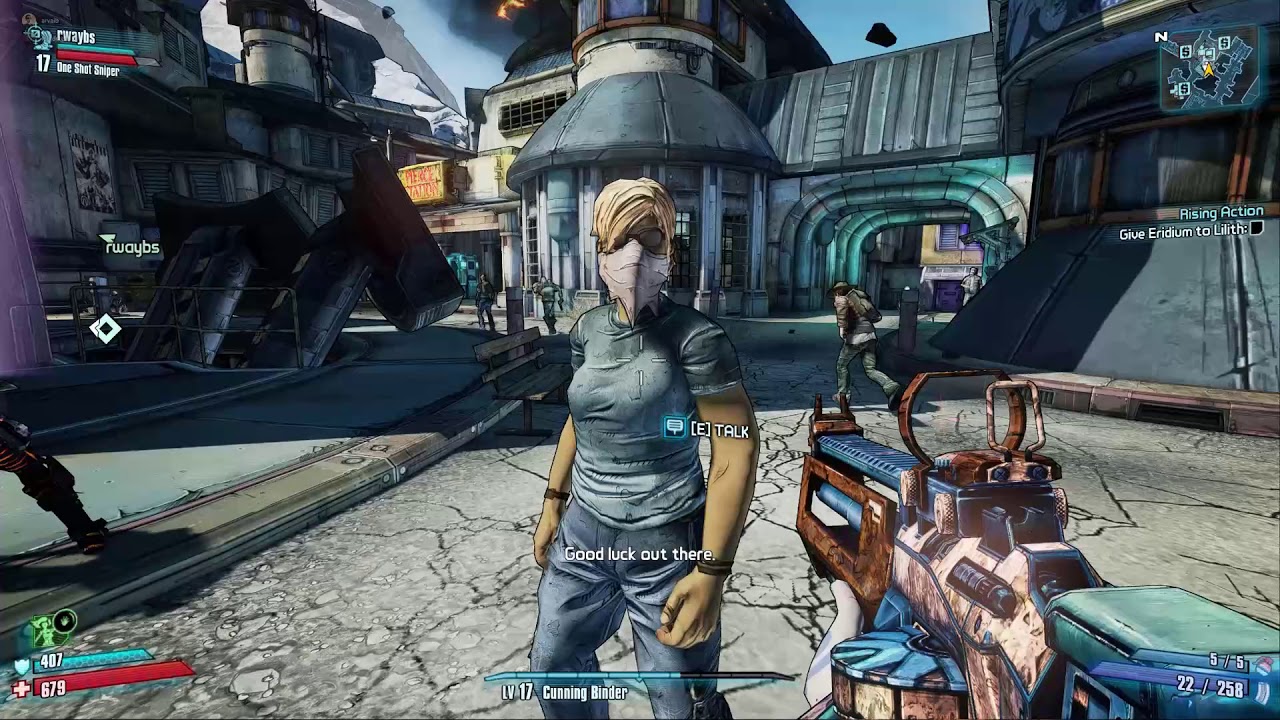 Good luck out there Vault Hunter!