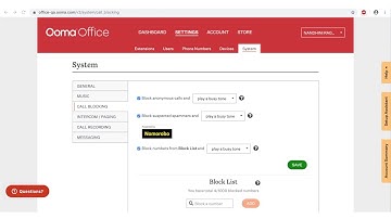Advanced Call Blocking | Ooma Business Phone