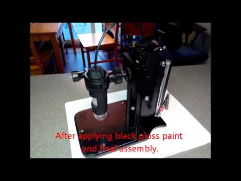 A Better DIY USB Microscope Mount & Stand