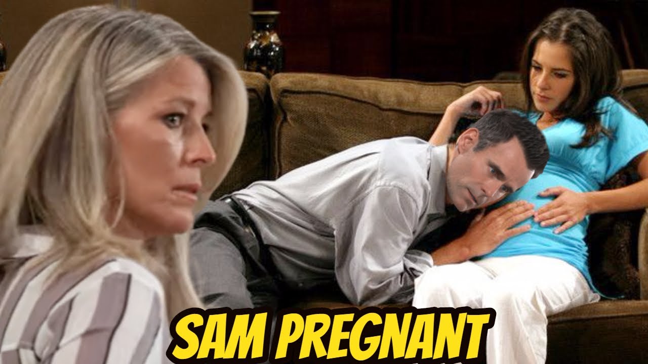 Sam becomes pregnant after the mistake of sleeping with Drew General  Hospital Spoilers - YouTube