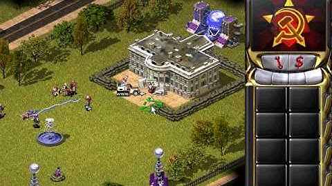 Command & Conquer Red Alert 2 Soviet Walkthrough Part 14- Operation Desecration Part 2