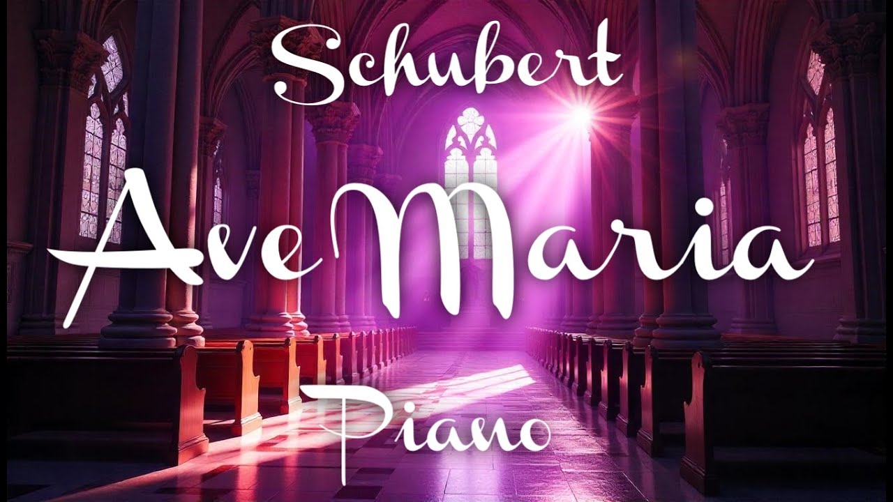 Ave Maria Schubert Testo In Latino Ave Maria - Schubert (Piano) - YouTube