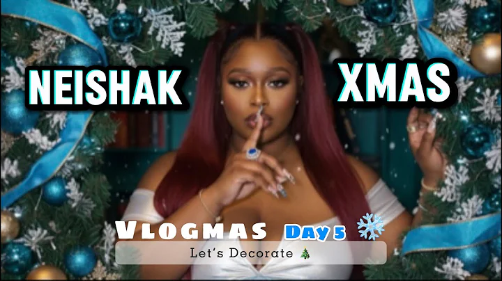 Vlogmas Day 5 | Decorating My Christmas Tree in CHAOS 😱