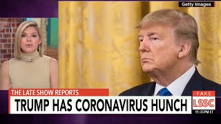 Trump Has A Hunch That Coronavirus Isn't So Deadly