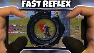 Fastest REFLEX in PUBG Mobile ?? | HANDCAM | iPhone 11 Pro