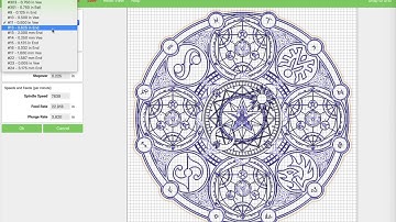 Mystic Circle - MDF Wall Hanging with Shapeoko 3