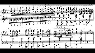 Liszt - Hungarian Rhapsody No. 9 "Pesther Carneval" (Audio+Sheet) [Cziffra]