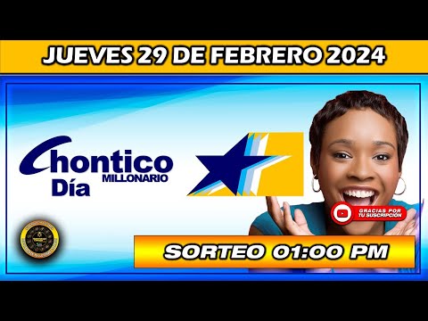 Resultado de EL CHONTICO DIA del JUEVES 29 de febrero del 2024 #chance #chonticodia