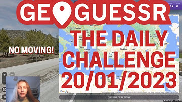 GeoGuessr Daily Challenge #50 (20th January 2023) - NO MOVING!