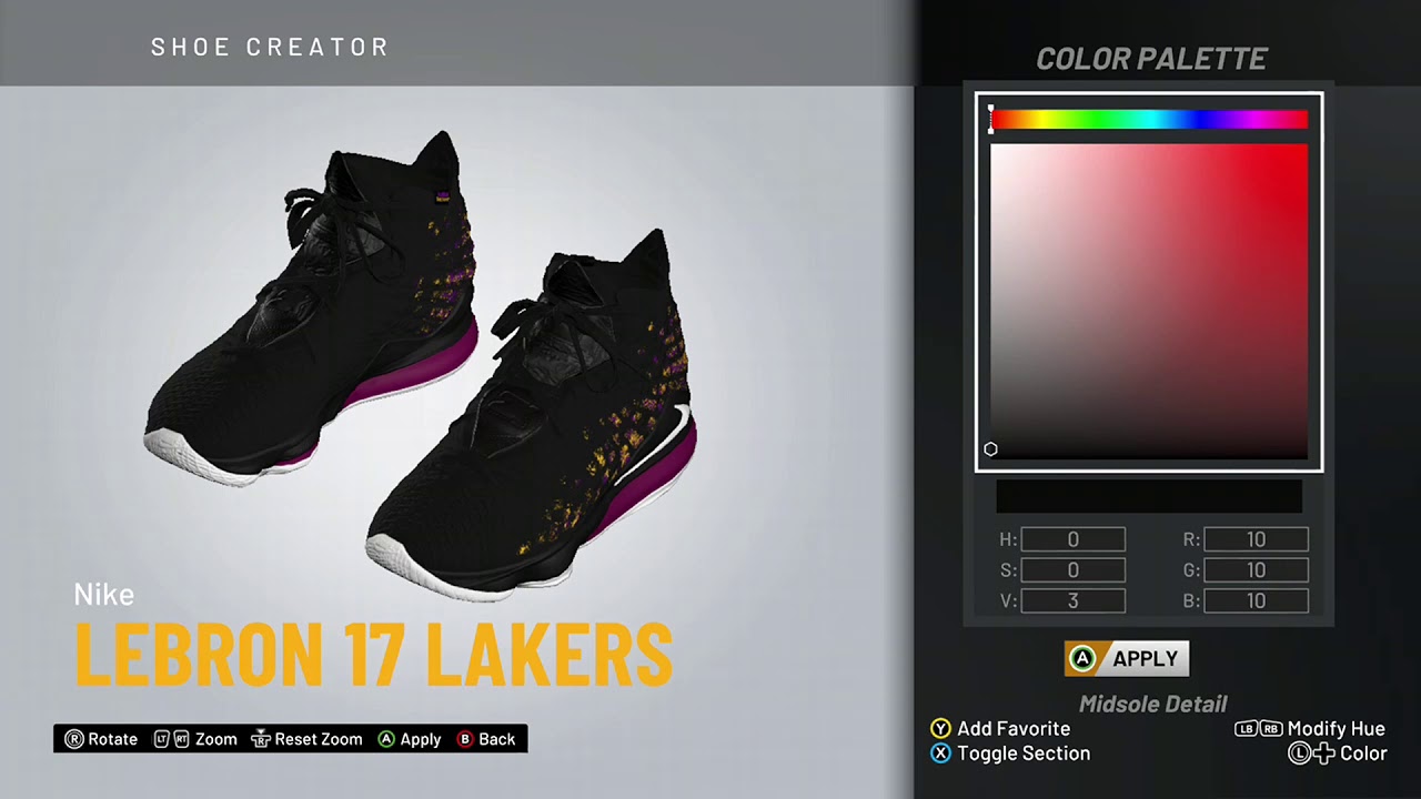 2k20 lebron 17