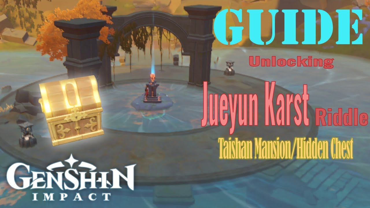 Download Genshin Impact - Solving Jueyun Karst Puzzle Taishan Mansion