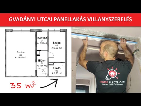 Videó: Hogyan Cseréljük Le Az Elektromos Vezetékeket Egy Panellakás Lakásában