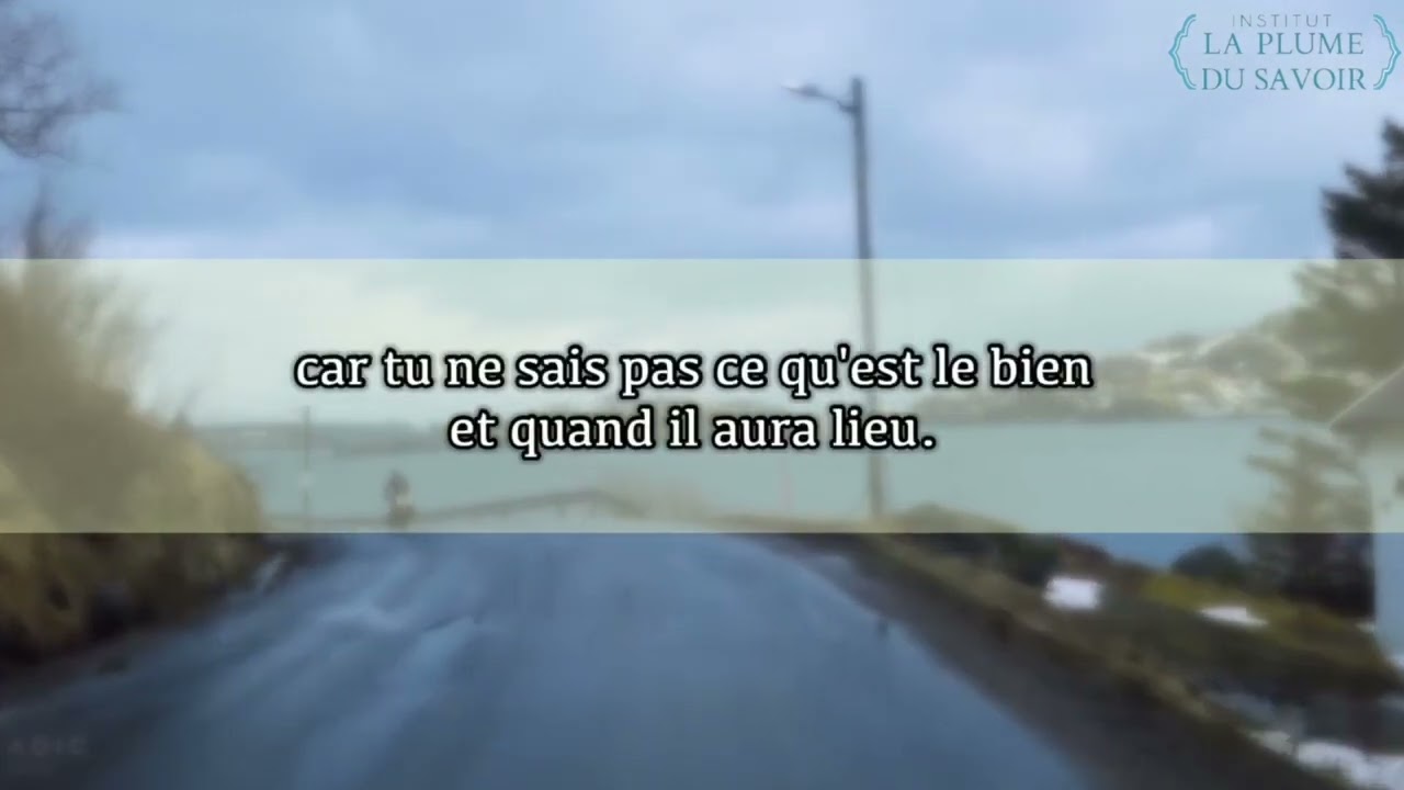 La pleine confiance en Allah, secret de la réussite. Sh. Souleyman Rouhayli