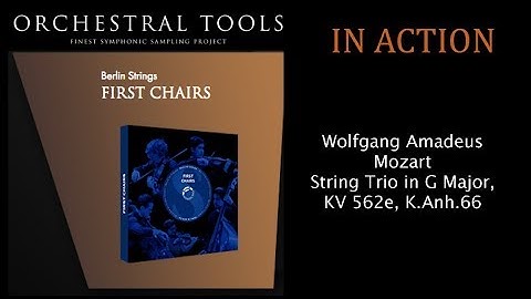 Berlin Strings First Chairs in Action - Mozart - String Trio in G Major