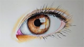リアルな目を描いてみた 目の描き方 Draw Realistic Eyes Youtube