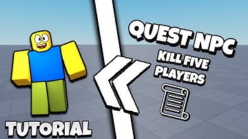 How To Make An Advanced QUEST System - Roblox Studio (2024)