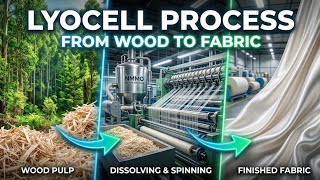 Lyocell Fiber Manufacturing Process | Lyocell Fabric Manufacturing Process 