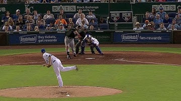 MIA@KC: LoMo plates Stanton with double in the sixth