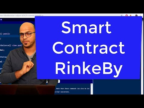 First Smart Contract part 3 | RinkeBy | Ethereum | Blockchain