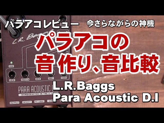 L.R.Baggs Para Acoustic D.I. パラアコ