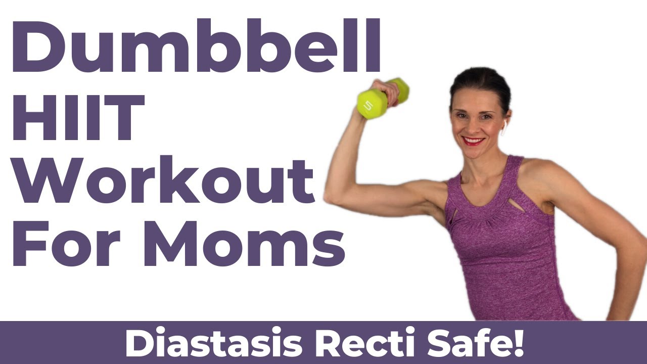 Postnatal HIIT Workout With Weights YouTube