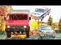 Beamng drive - Police Chases vs Сrazy Truckers #2