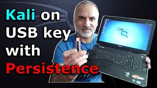 How to install Kali on USB key with persistence